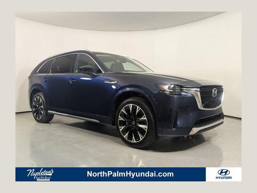 Deep Crystal Blue Mica 2024 Mazda CX-90 3.3 Turbo S