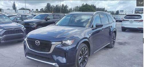 Deep Crystal Blue Mica 2024 Mazda CX-90 3.3 Turbo S