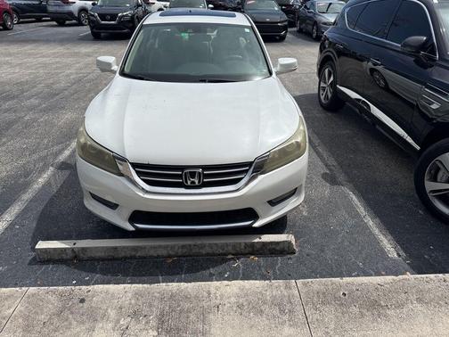 White Orchid Pearl 2014 Honda Accord EX-L