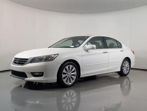White Orchid Pearl 2014 Honda Accord EX-L