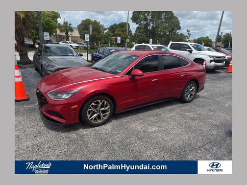 Calypso Red 2020 Hyundai SONATA SEL