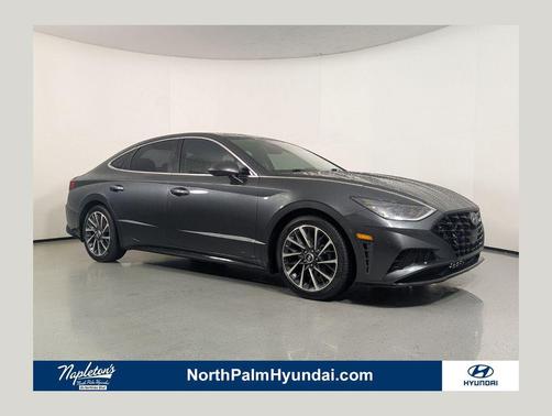 Portofino Gray 2022 Hyundai SONATA Limited