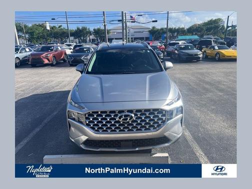 Shimmering Silver 2022 Hyundai SANTA FE Limited