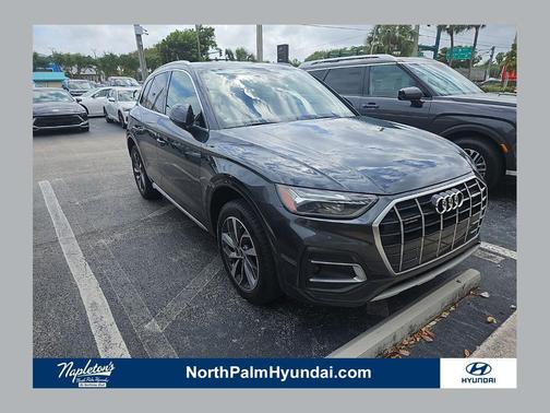 Gray Metallic 2021 Audi Q5 45 Premium