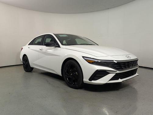 Serenity White 2026 Hyundai ELANTRA Sport