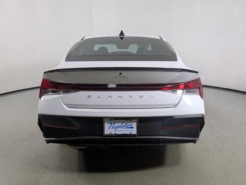 Serenity White 2026 Hyundai ELANTRA Sport