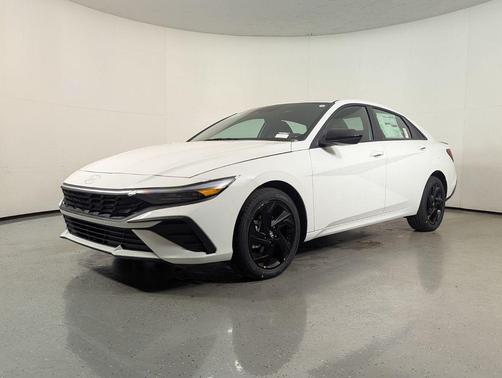 Serenity White 2026 Hyundai ELANTRA Sport