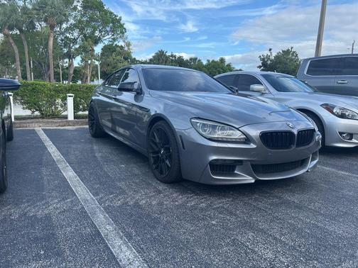 Space Gray Metallic 2015 BMW 650 650i Gran Coupe