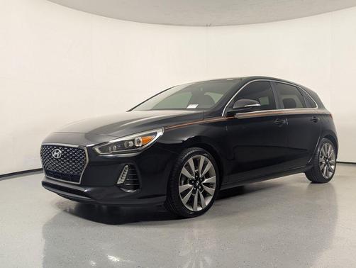Black Noir Pearl 2018 Hyundai Elantra GT Sport