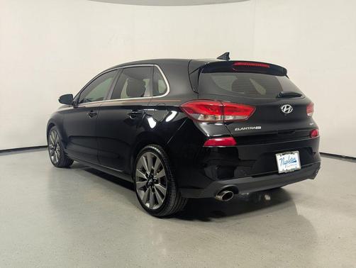 Black Noir Pearl 2018 Hyundai Elantra GT Sport