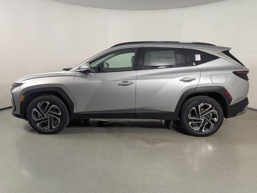 Shimmering Silver 2026 Hyundai TUCSON Hybrid Limited