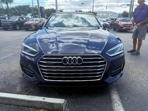 Navarra Blue Metallic 2019 Audi A5 2.0T Premium