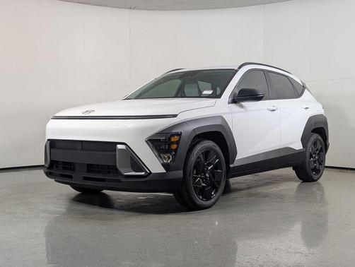 Atlas White 2026 Hyundai KONA SEL Sport