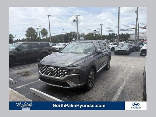 Portofino Gray 2021 Hyundai SANTA FE Limited