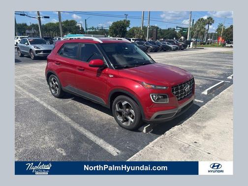 Scarlet Red Pearl 2022 Hyundai VENUE Limited