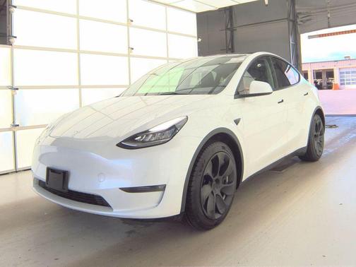 Pearl White Multi-Coat 2021 Tesla Model Y Long Range Dual Motor All-Wheel Drive
