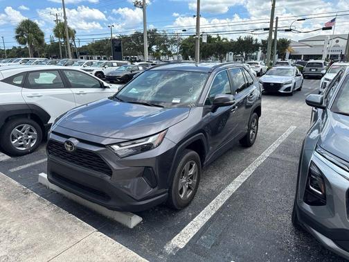 Magnetic Gray Metallic 2025 Toyota RAV4 XLE