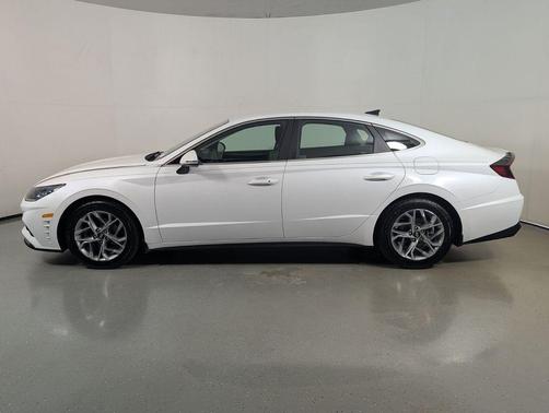 Quartz White 2021 Hyundai SONATA SEL