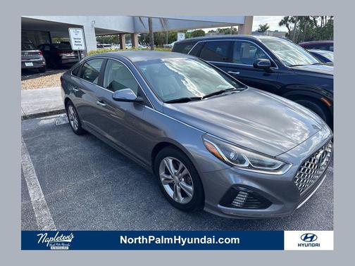 Machine Gray 2019 Hyundai SONATA SEL
