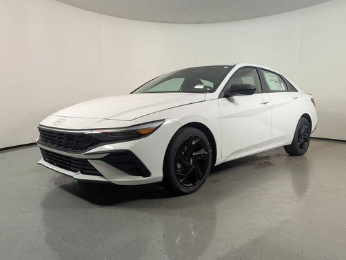 Serenity White 2026 Hyundai ELANTRA Sport