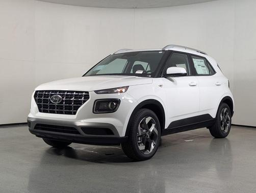 Lunar White 2026 Hyundai VENUE SEL
