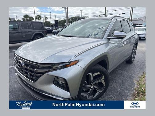 Shimmering Silver 2024 Hyundai TUCSON Limited