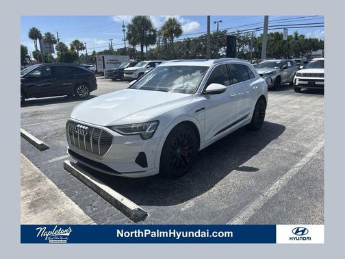 Glacier White Metallic 2019 Audi e-tron Premium Plus