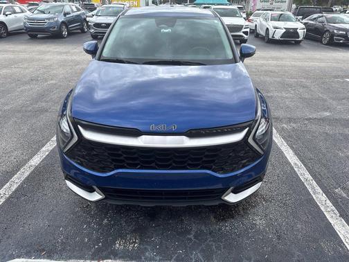 Sapphire Blue 2023 Kia Sportage EX