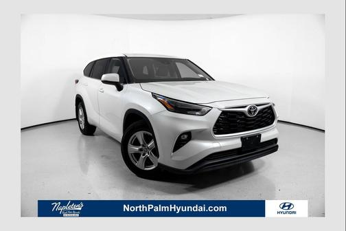 Wind Chill Pearl 2023 Toyota Highlander LE
