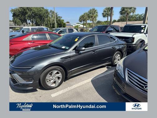 Portofino Gray 2025 Hyundai SONATA SE