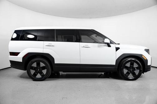 Serenity White 2026 Hyundai SANTA FE HEV SE FWD