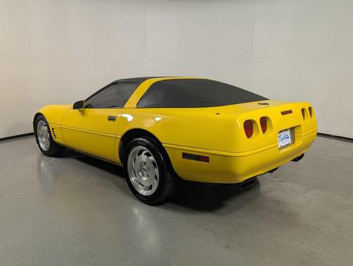 Yellow 1996 Chevrolet Corvette Base