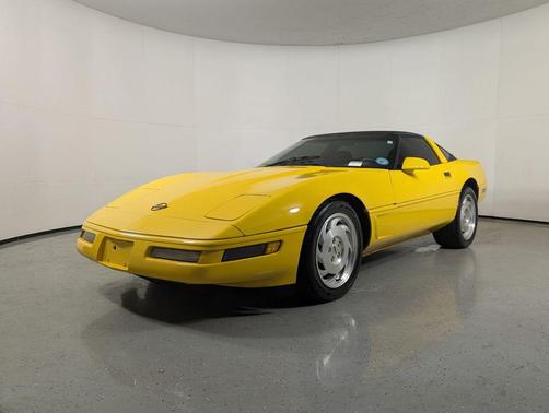 Yellow 1996 Chevrolet Corvette Base