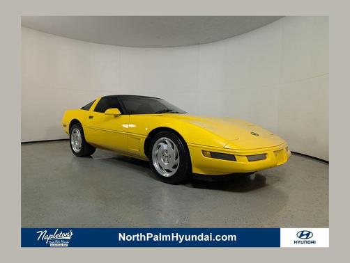 Yellow 1996 Chevrolet Corvette Base
