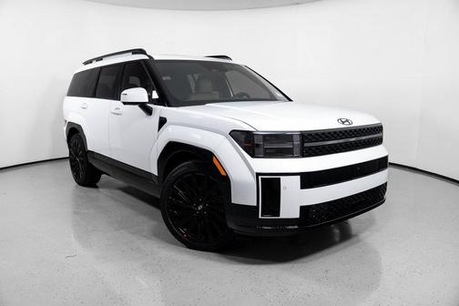 Serenity White 2027 Hyundai SANTA FE Calligraphy