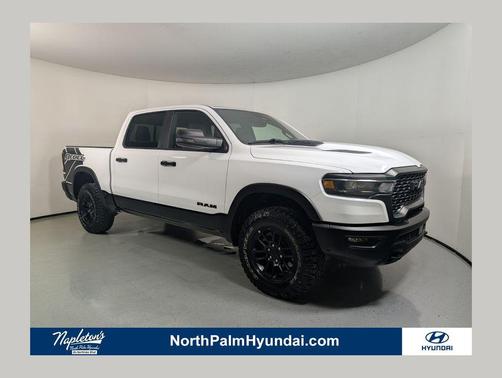 Bright White Clearcoat 2026 RAM 1500 Rebel