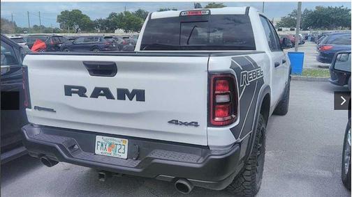 Bright White Clearcoat 2026 RAM 1500 Rebel
