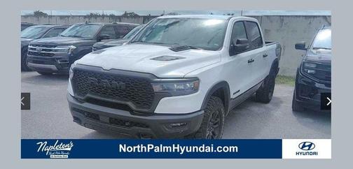 Bright White Clearcoat 2026 RAM 1500 Rebel