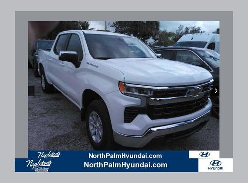 Summit White 2025 Chevrolet Silverado 1500 LT