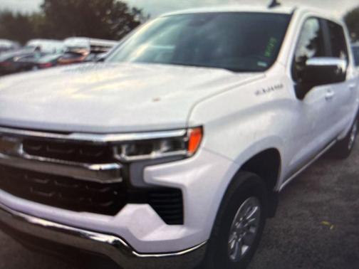 Summit White 2025 Chevrolet Silverado 1500 LT