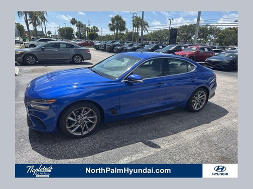 Mallorca Blue 2022 Genesis G70 2.0T RWD