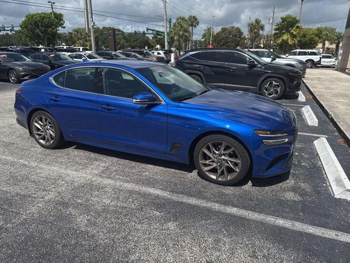 Mallorca Blue 2022 Genesis G70 2.0T RWD