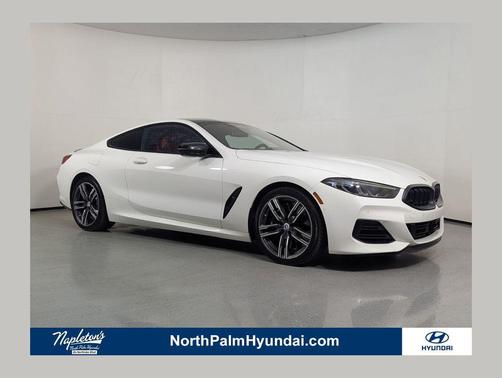 Alpine White 2023 BMW M850 xDrive