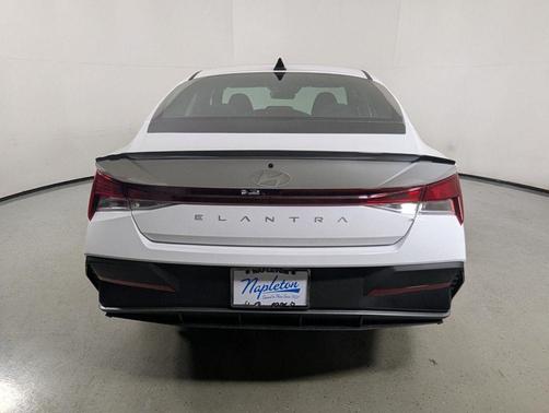 Serenity White 2026 Hyundai ELANTRA Sport