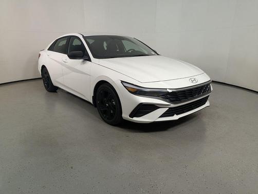 Serenity White 2026 Hyundai ELANTRA Sport