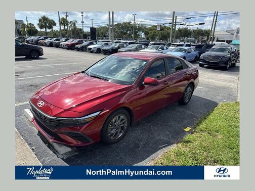 Ultimate Red 2024 Hyundai ELANTRA SEL