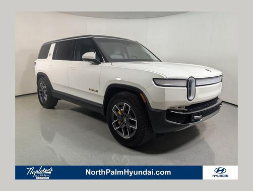 Glacier White 2023 Rivian R1S Adventure