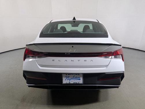 Serenity White 2026 Hyundai ELANTRA Sport