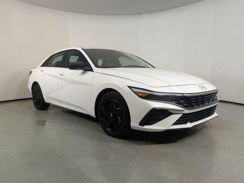 Serenity White 2026 Hyundai ELANTRA Sport