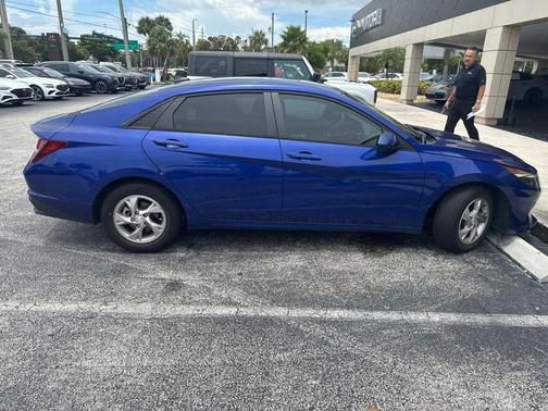 Intense Blue 2021 Hyundai ELANTRA SE